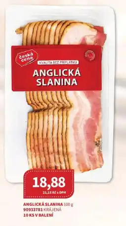 Kubík potraviny Anglická slanina nabídka