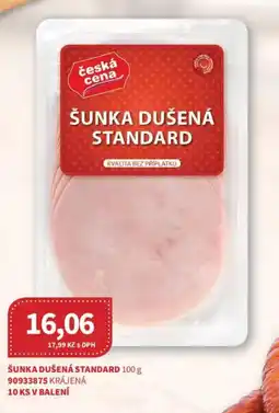 Kubík potraviny Šunka dušená standard nabídka