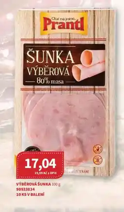 Kubík potraviny Výběrová šunka nabídka