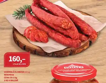 Kubík potraviny Uherská klobása nabídka