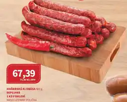Kubík potraviny Maďarská klobása nabídka
