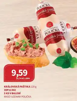 Kubík potraviny Královská paštika nabídka