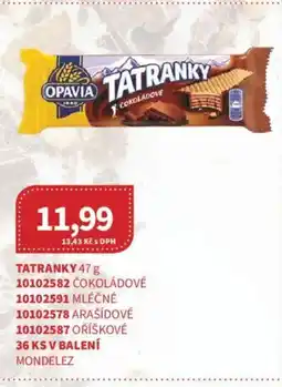 Kubík potraviny Tatranky nabídka
