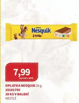 Kubík potraviny Oplatka Nesquik nabídka