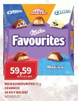 Kubík potraviny Milka favourites nabídka