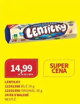 Kubík potraviny Lentilky nabídka