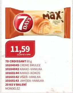 Kubík potraviny 7D croissant nabídka