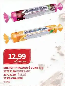 Kubík potraviny Energit hroznový cukr nabídka
