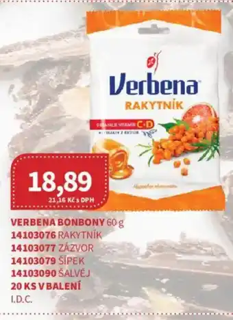 Kubík potraviny Verbena Bonbony nabídka