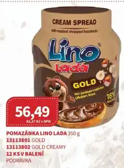 Kubík potraviny Pomazánka Lino lada nabídka