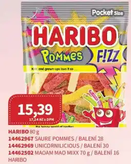 Kubík potraviny Haribo nabídka