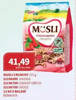 Kubík potraviny Musli crunchy nabídka