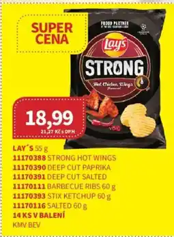 Kubík potraviny Lay's nabídka