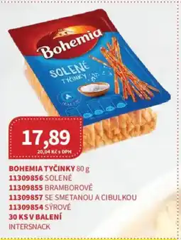 Kubík potraviny Bohemia tyčinky nabídka
