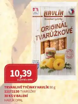 Kubík potraviny Trvanlivé tyčinky Havlík nabídka