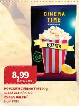 Kubík potraviny Popcorn Cinema Time nabídka