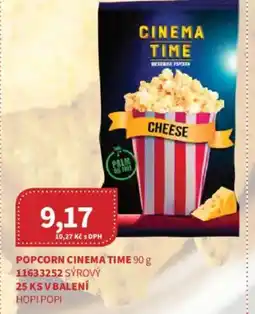 Kubík potraviny Popcorn Cinema Time nabídka
