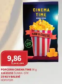 Kubík potraviny Popcorn Cinema Time nabídka