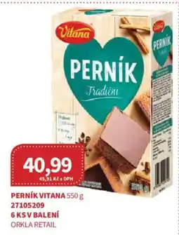 Kubík potraviny Perník Vitana nabídka