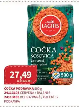 Kubík potraviny Lagris Čočka podravka nabídka