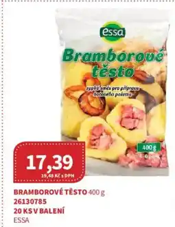 Kubík potraviny Essa Bramborové těsto nabídka