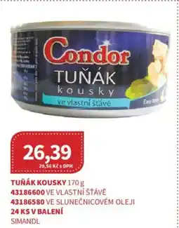 Kubík potraviny Tuňák kousky nabídka