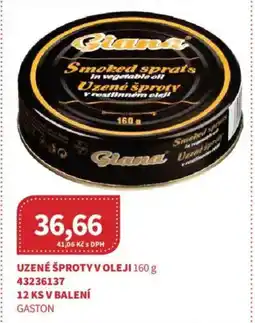 Kubík potraviny Uzené šproty voleji nabídka