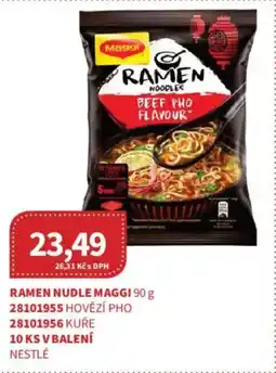 Kubík potraviny Ramen nudle Maggi nabídka