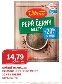 Kubík potraviny Koření Vitana nabídka