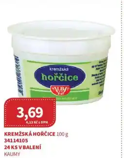 Kubík potraviny Kremžská Hořčice nabídka