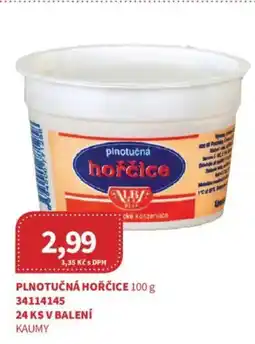 Kubík potraviny Plnotučná Hořčice nabídka