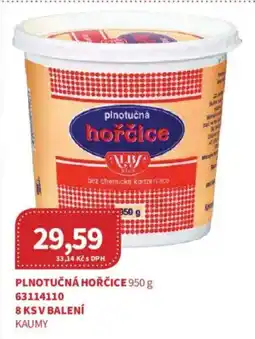Kubík potraviny Plnotučná Hořčice nabídka