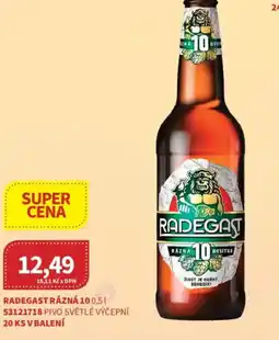Kubík potraviny Radegast Rázná 10 nabídka