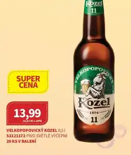 Kubík potraviny Velkopopovický Kozel nabídka