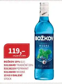 Kubík potraviny Božkov 19% nabídka