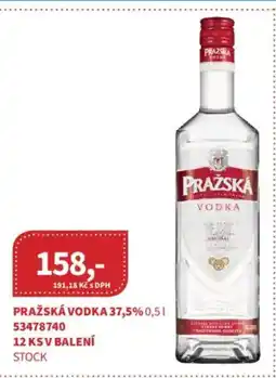 Kubík potraviny Pražská vodka 37,5% nabídka