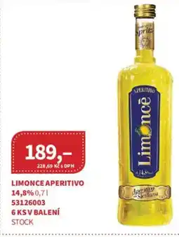 Kubík potraviny Limonce Aperitivo 14.8% nabídka