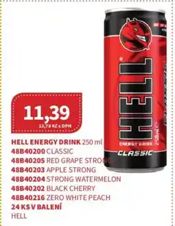 Kubík potraviny Hell energy drink nabídka
