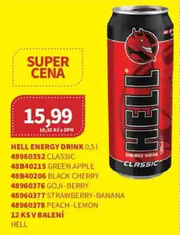 Kubík potraviny Hell energy drink nabídka