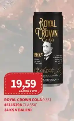 Kubík potraviny Royal Crown Cola nabídka