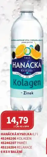 Kubík potraviny Hanácká Kyselka nabídka