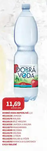 Kubík potraviny Dobrá voda neperlivá nabídka