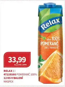 Kubík potraviny Relax nabídka