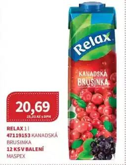 Kubík potraviny Relax nabídka