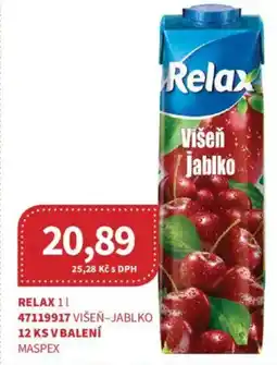 Kubík potraviny Relax nabídka