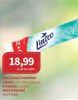 Kubík potraviny Linteo Odličovací tampony nabídka