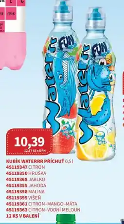 Kubík potraviny Kubík Waterrr příchuť nabídka