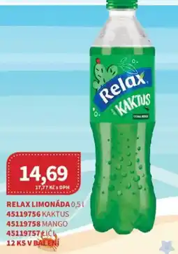 Kubík potraviny Relax limonáda nabídka