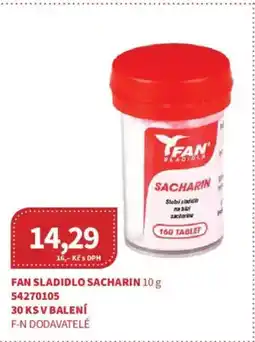 Kubík potraviny Fan sladidlo Sacharin nabídka