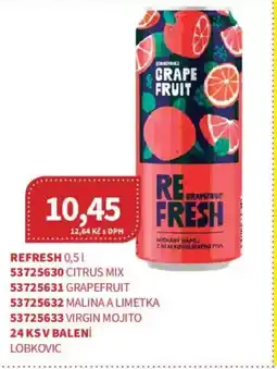 Kubík potraviny Refresh nabídka